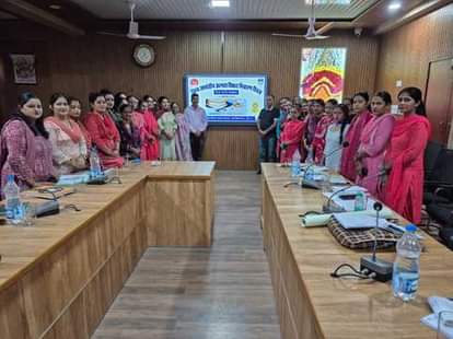 Una News: आयोडीन की कमी से होने वाले रोगों पर किया जागरूक Awareness created on diseases caused by iodine deficiency