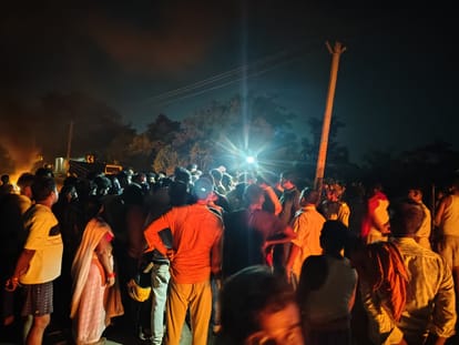 Bihar News: बिहार में भीषण सड़क हादसा, हाइवा की टक्कर से बुजुर्ग की मौत, तीन गंभीर घायल road accident in naubatpur patna bihar news