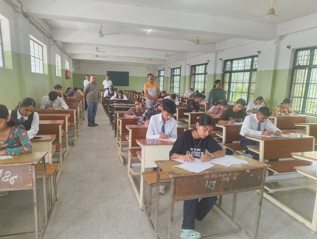 Over a hundred meritorious students took the MSAT exam.