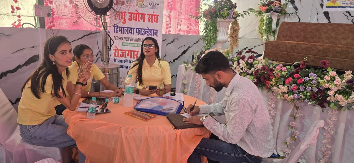 More than 100 youths tried their luck at the Bhambla employment fair.