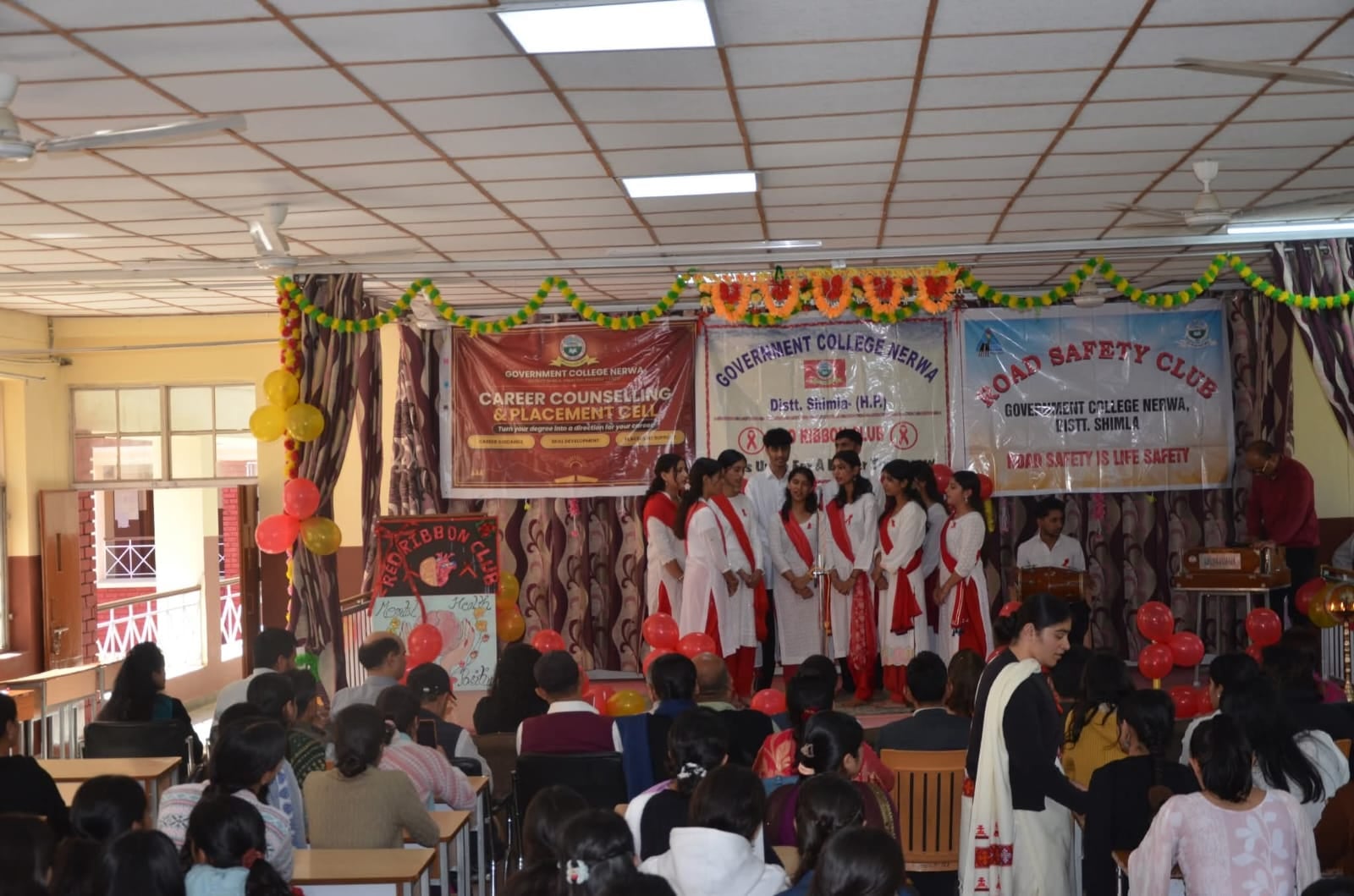 Students were made aware of AI and skill development