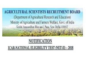 ICAR NET (II) 2018 Notification Available, Check the Details 