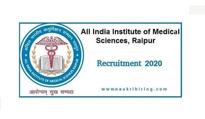 AIIMS Raipur Assistant Professor Recruitment 2020: Application for 18 Post Concludes Today, Details Here