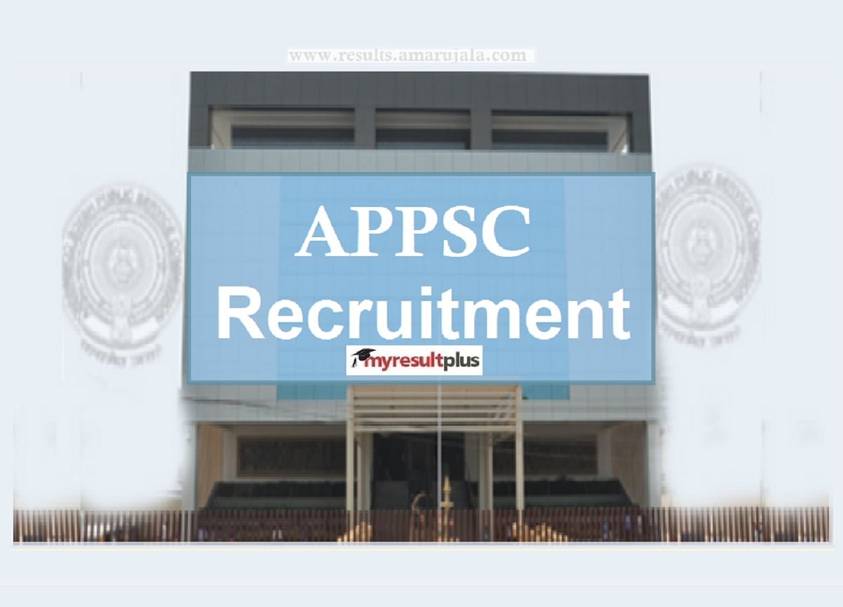 APPSC Recruitment 2022: Application Deadlines for 77 PGT Teacher Recruitment Ends Today, Details Here