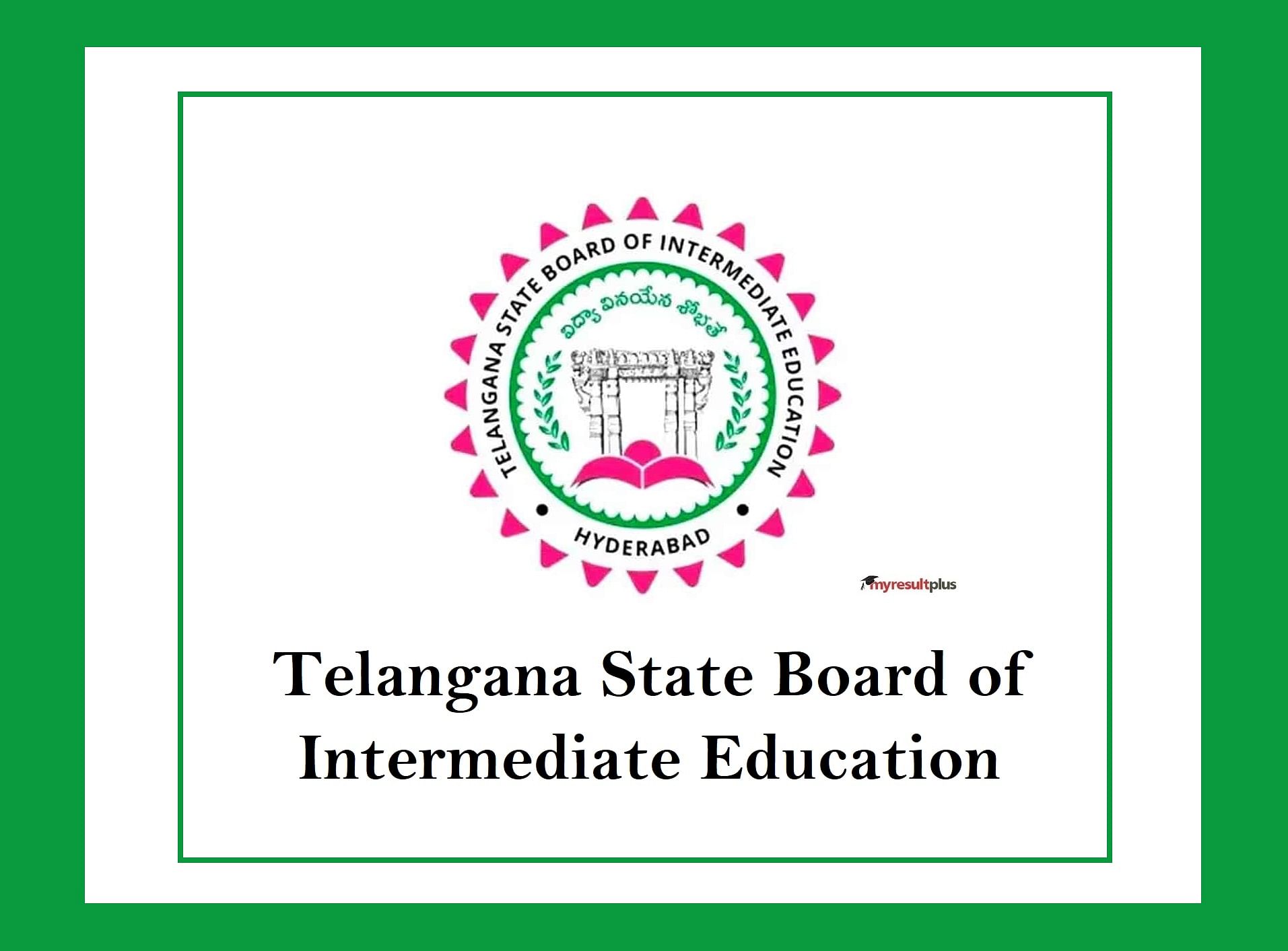 TS Inter Hall Ticket 2022: TSBIE Releases First, Second Year Admit Card, Know Who can Download