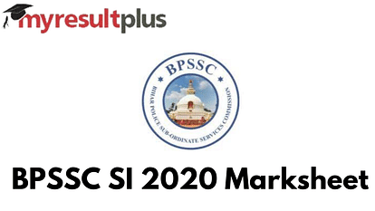 BPSSC SI 2020 Mark Sheets Out, Direct Link to Download Here