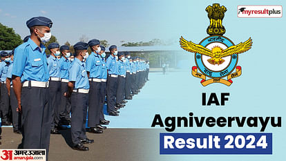 IAF Agniveervayu result 2024 out now, Check your scores at agnipathvayu.cdac.in