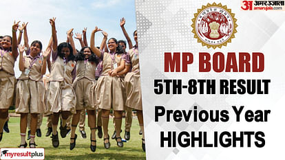 RSKMP to declare the MP Board 5th, 8th Result 2024 today, Check the previous year's highlights here
