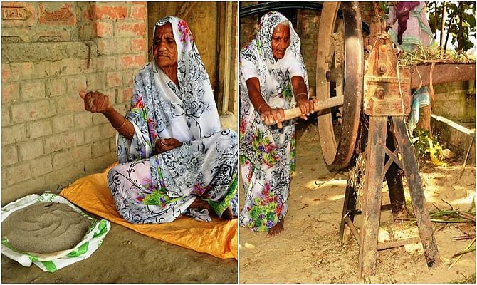 78-Year-Old Indian Woman Eats Sand Daily For An Unbelievable Reason