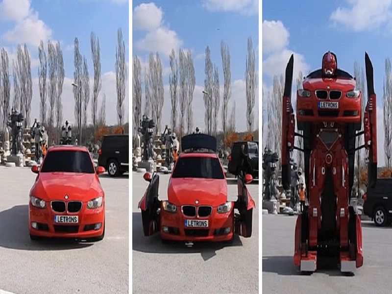Som Bazar: This Turkish company has changed a car into robot like transformers 