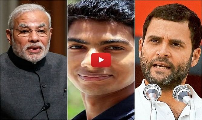 Watch awesome mimicry of Narendra Modi And Rahul Gandhi done by Shyam Rangeela