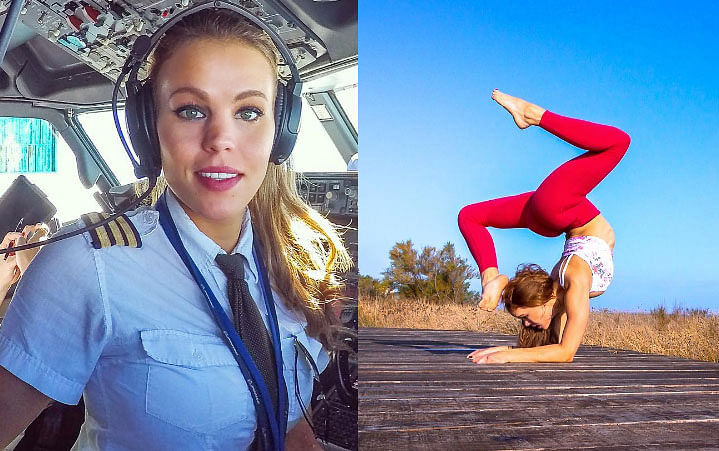 Pilot Posts Incredible Yoga Photos From Around The World
