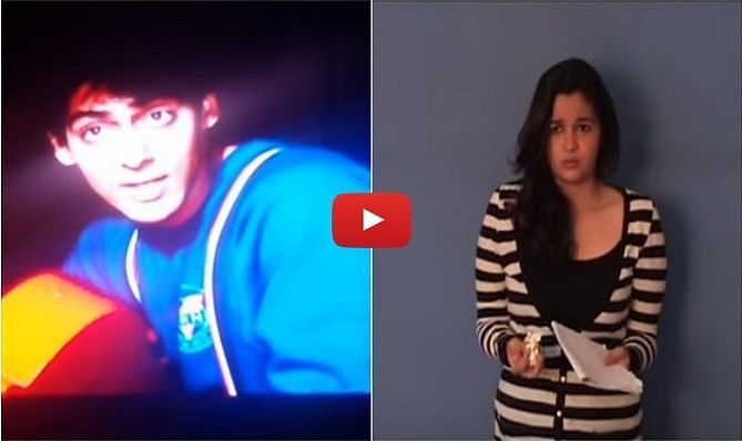 Rare videos of celebrities' first audition 