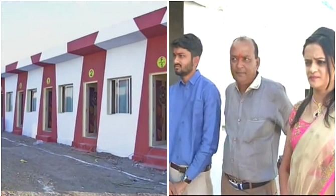 Aurangabad Business man made 90 homes for poor people.