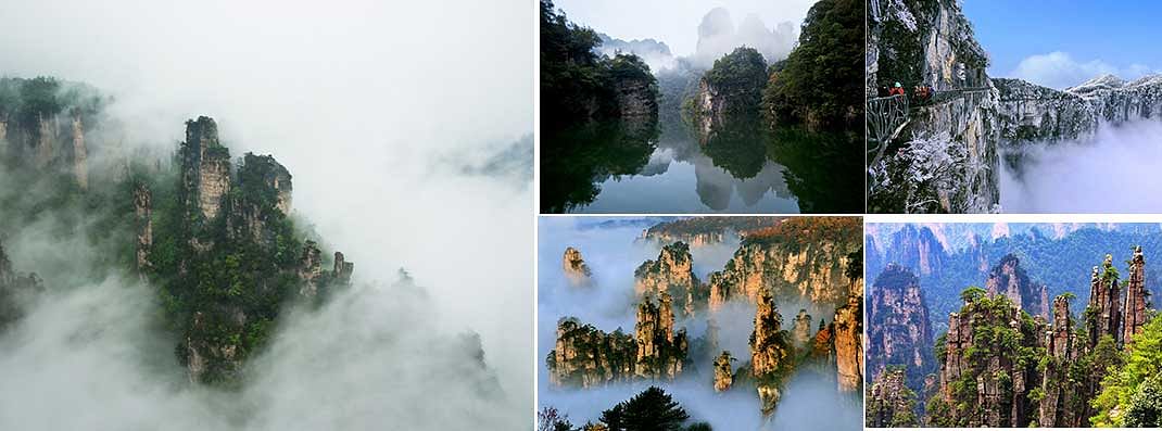 Tianzi Mountains, China Looks Just Like the heaven