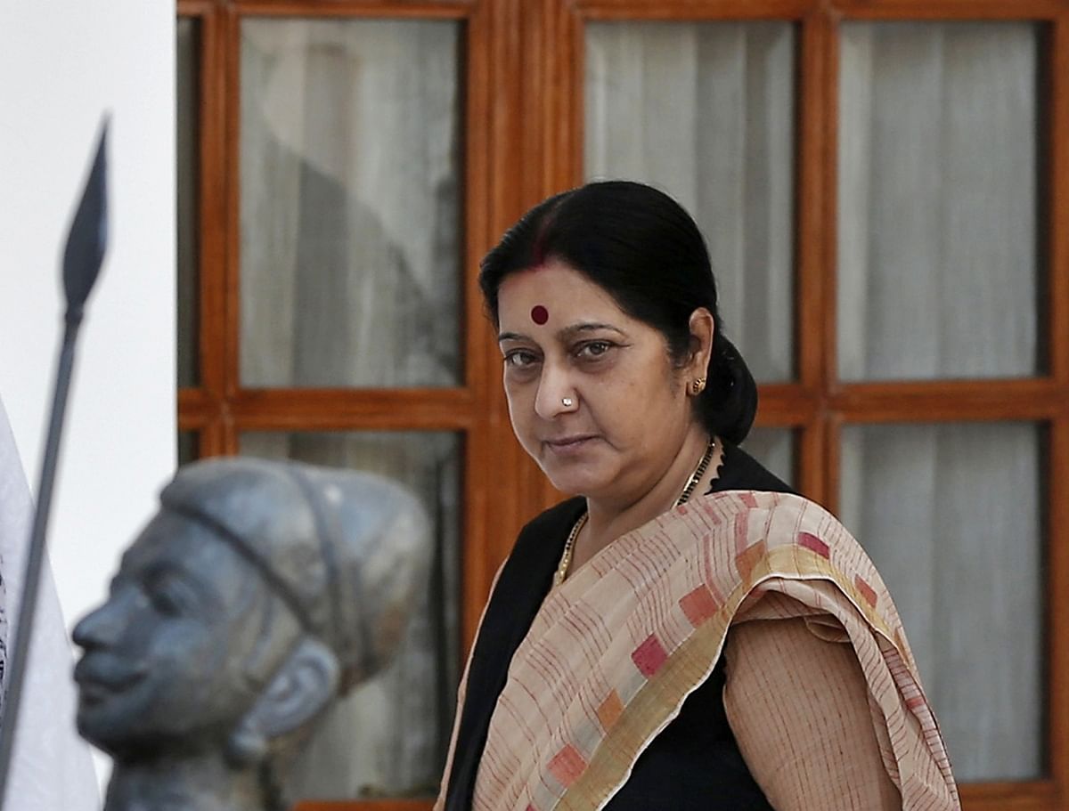 sushma swaraj's visa threat to amazon, company drops indina national flag doormates 