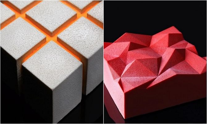 These are Cakes made by an Architect