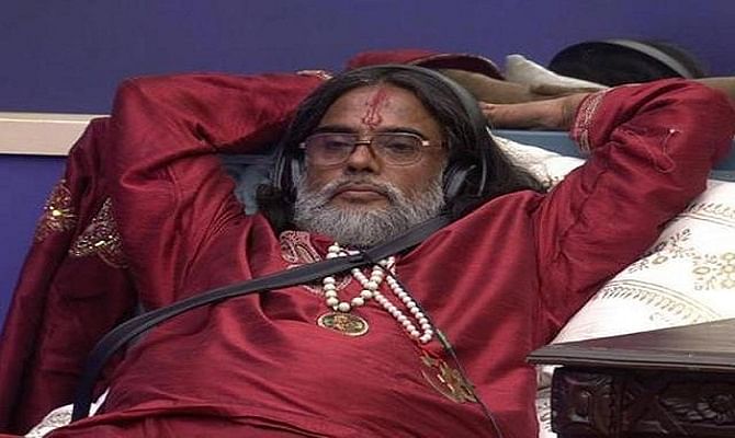 New look of bigg boss contestant swami Om Ji