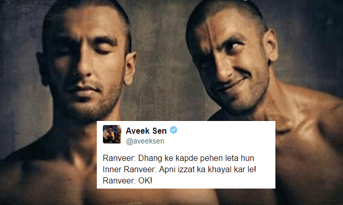 Viral photo shoot of Ranvir Singh and funny twitter reactions
