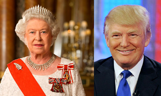  Donald Trump wants to ride in Queen's gold carriage in his Britain visit 
