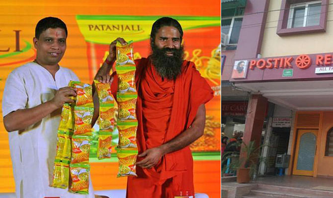 Postik Restaurant is not Ramdev's, only Patanjali products used to prepare food
