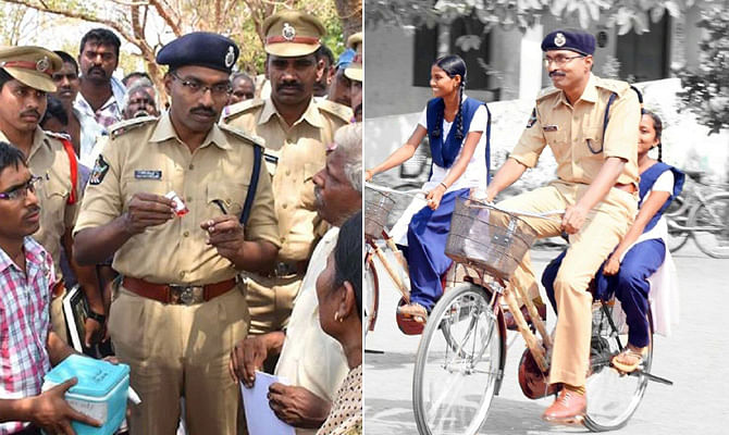 IPS Officer Ravi Krishna Adopted An Andhra Village & Inspired Over 1.5 Lakh People To Donate Eyes