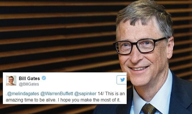 Viral and trending Bill Gates gave success tips on twitter to young graduates