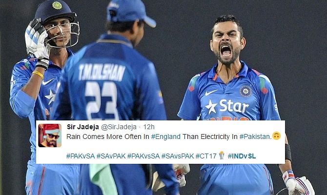 Viral and Trending Funny Twitter reactions on Ind vs SriLanka match Champions Trophy 2017