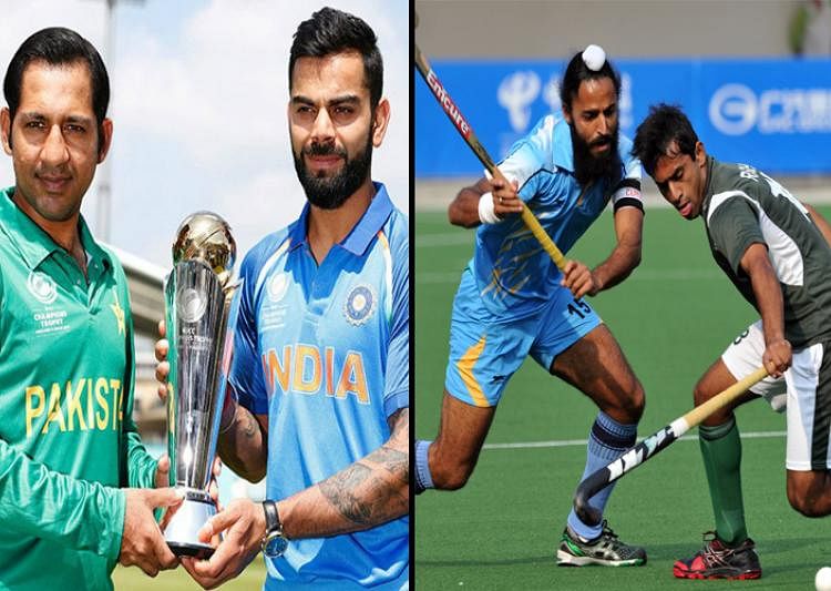 hockey and Cricket Result in the contest of India