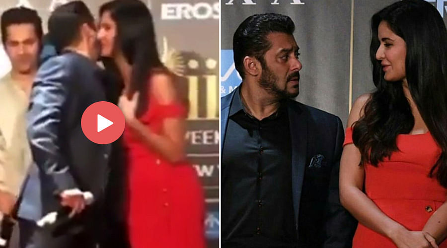 IIFA 2017: Salman Khan surprises Katrina Kaif with a Birthday Kiss & sings for her