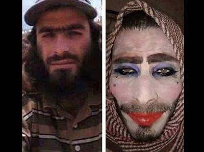 ISIS Terrorist try to run from mosul in female makeup caught by iraq army 