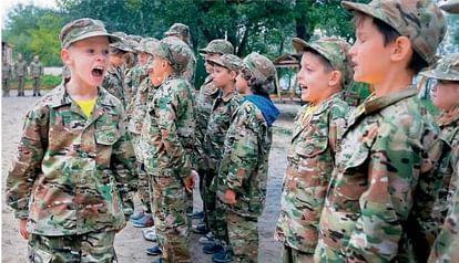 Ukraine’s organization arrange army training camp for kids. Criticized worldwide 