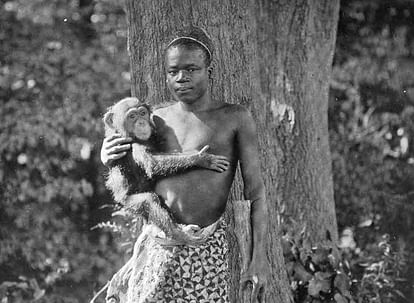 Ota Benga,  African Man kept in a New York Zoo’s Monkey Cage