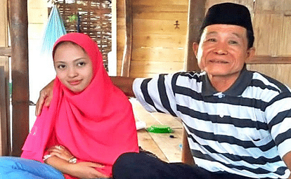 62 year old man married to a 16 year old girl love story going viral