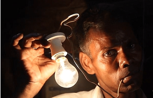 The man from muzzafarnagar claimed that he gets energy from electricity 