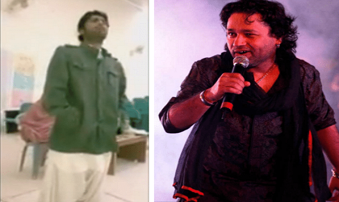 Pakistani guy singing ‘Teri Deewani’ seems like kailash kher