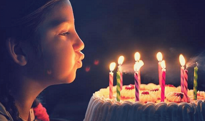 Candles on birthday cake is injurious to health on a research