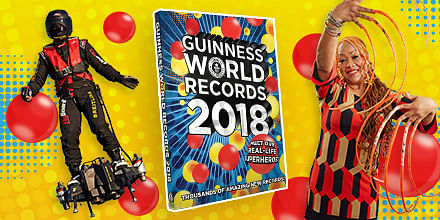 Top 10 people who noticed in the list of guinness world record 2018