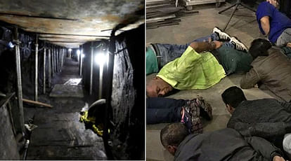 Secret tunnel discovered before world’s biggest bank robbery could take place