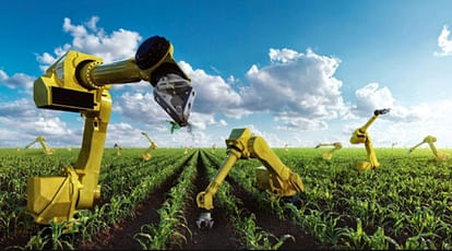 Satire: Robots grown five ton barley farming in the field