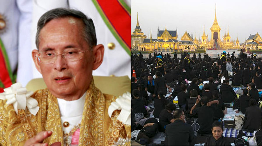 Thailand King Bhumibol Adulyadej royal cremation 