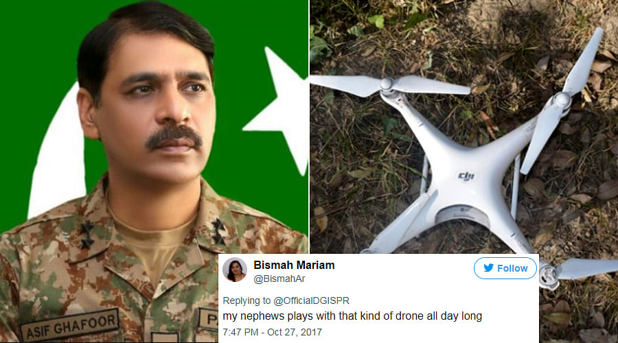 Pakistan Army claims Indian Spy Drone Shot Down in POK and gets Trolled
