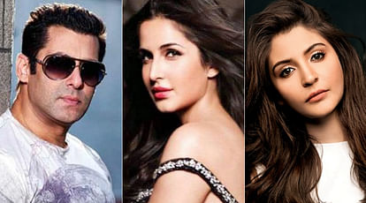 Salman Khan, Katrina Kaif, Anushka Sharma rare off screen fun Video