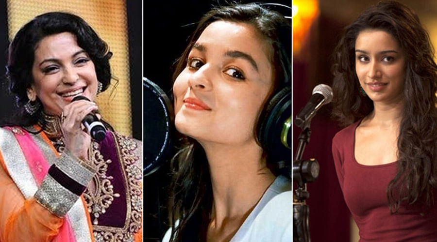 List of Actresses who sung songs apart from acting in Bollywood Movies