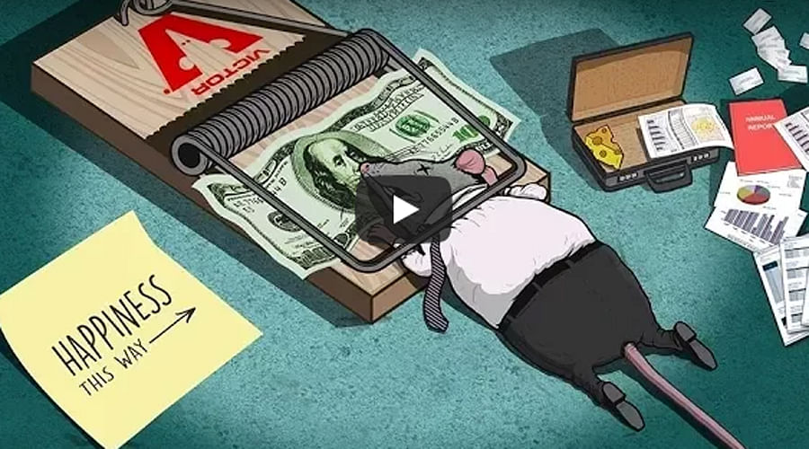 This short animated film shows the reality of modern life and gives big message