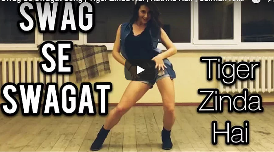  Katrina Kaif may be jalous from this girl who is dancing on Swag se Swagat 