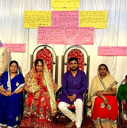 man from bihar starts campaign against dowry