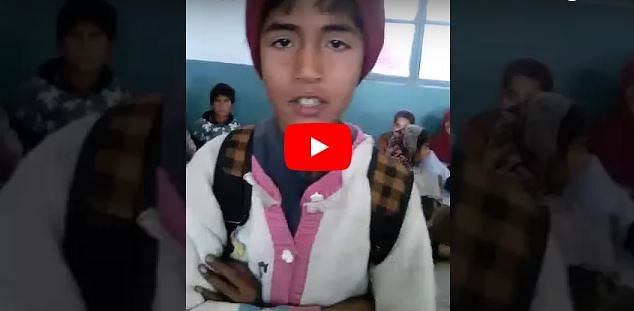 Pakistani student sing his leave application to the headmaster video goes viral