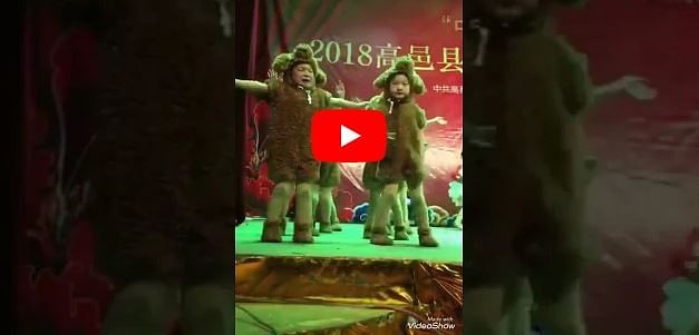 Chinese kids Funny Dance viral on social media 