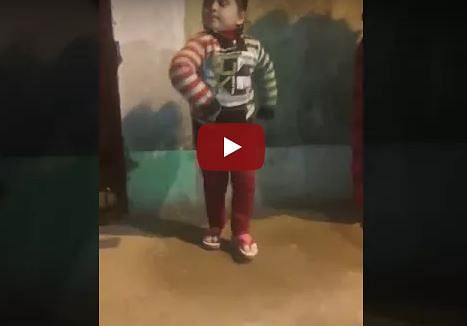 cute kid dance on sapna chaudhry superhit song, video goes viral 